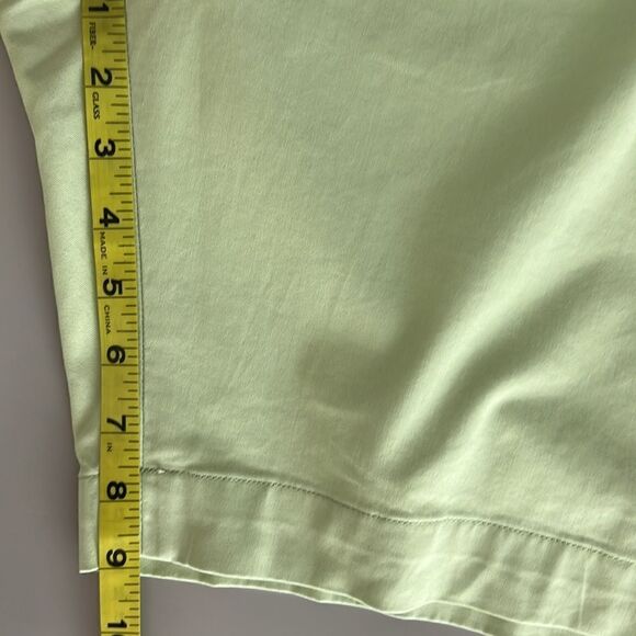 Polo Ralph Lauren Stretch Classic Fit Chino Shorts 9” Light Green Blue Pony 52 - Picture 7 of 7